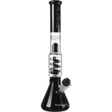 Premium Spiral Black Ice Hookah Glas Rauchen Wasserpfeifen (ES-GB-383)